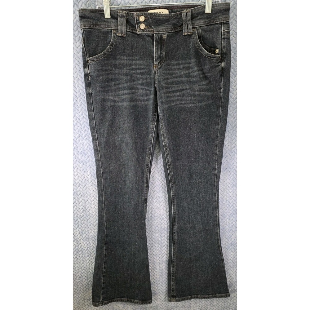 BDG Urban Outfitters Jeans Womens 28 Flared Leg‎ Ash Black Denim Mid Rise 30x31